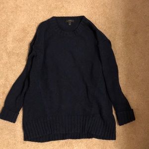 navy jcrew sweater